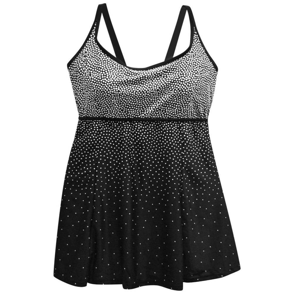NWT Heat Plus Size SwimDress Swimsuit 18 W